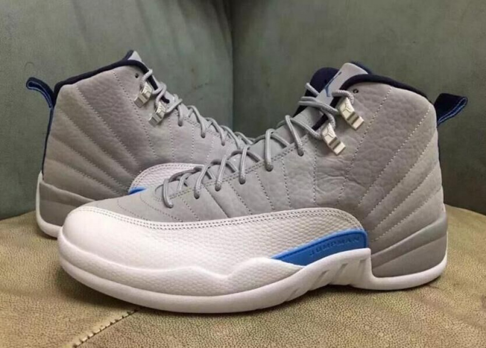 Authentic Air Jordan 12 Wolf Grey