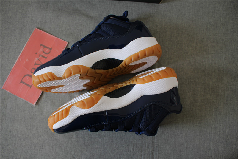 Authentic Air Jordan 11 Low Navy
