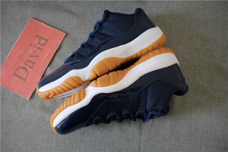 Authentic Air Jordan 11 Low Navy