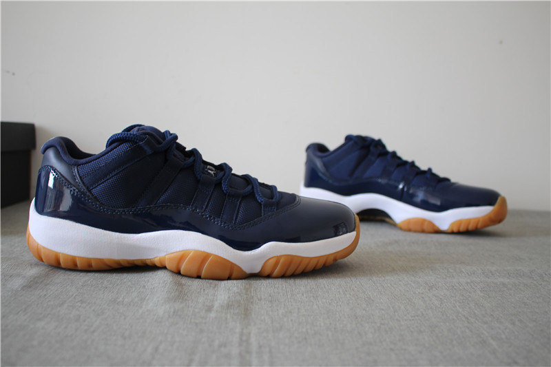 Authentic Air Jordan 11 Low Navy