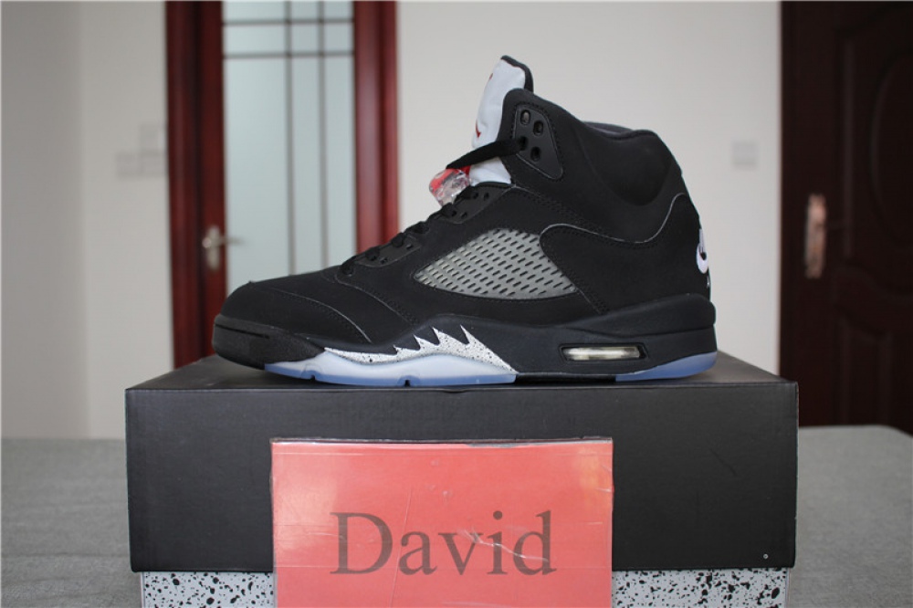 Authentic Quality Air Jordan 5 OG Black Metallic