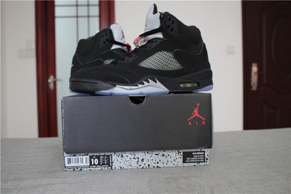 Authentic Quality Air Jordan 5 OG Black Metallic