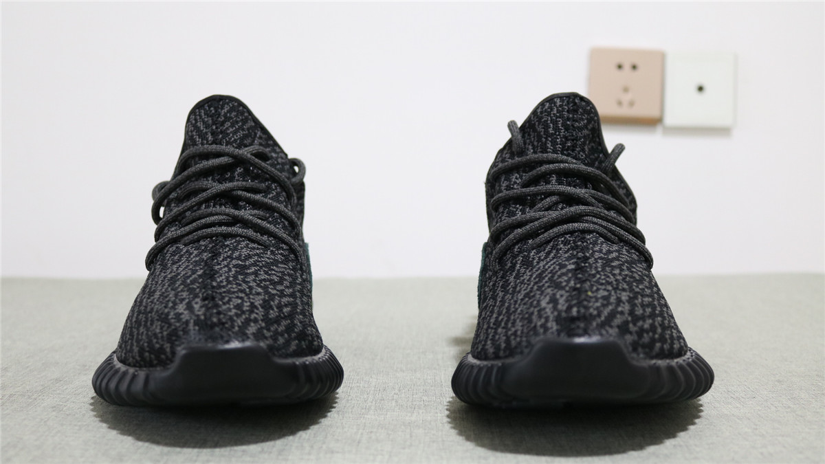 10th Version Adidas Yeezy 350 Boost Black