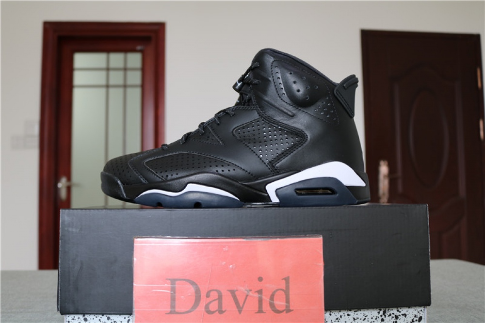 Authentic Air Jordan 6 Black Cat Aj6 3m