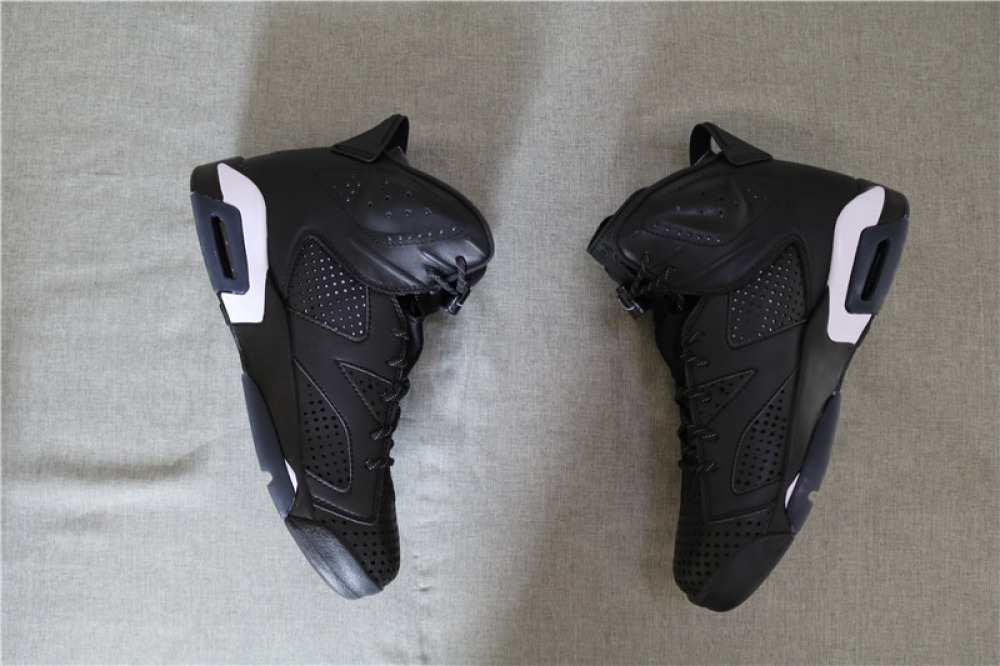 Authentic Air Jordan 6 Black Cat Aj6 3m