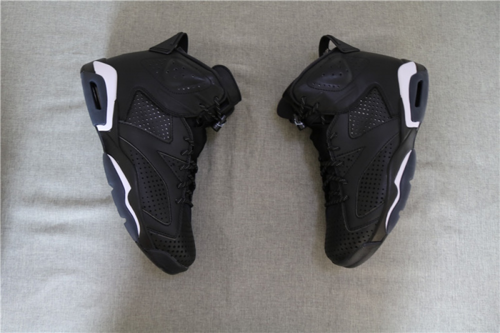 Authentic Air Jordan 6 Black Cat Aj6 3m