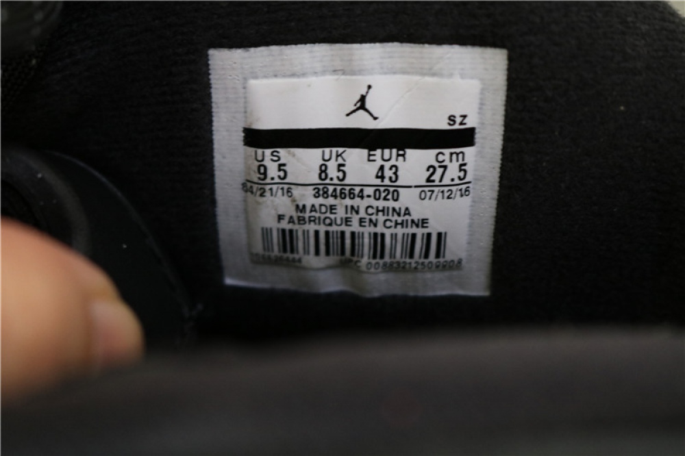 Authentic Air Jordan 6 Black Cat Aj6 3m