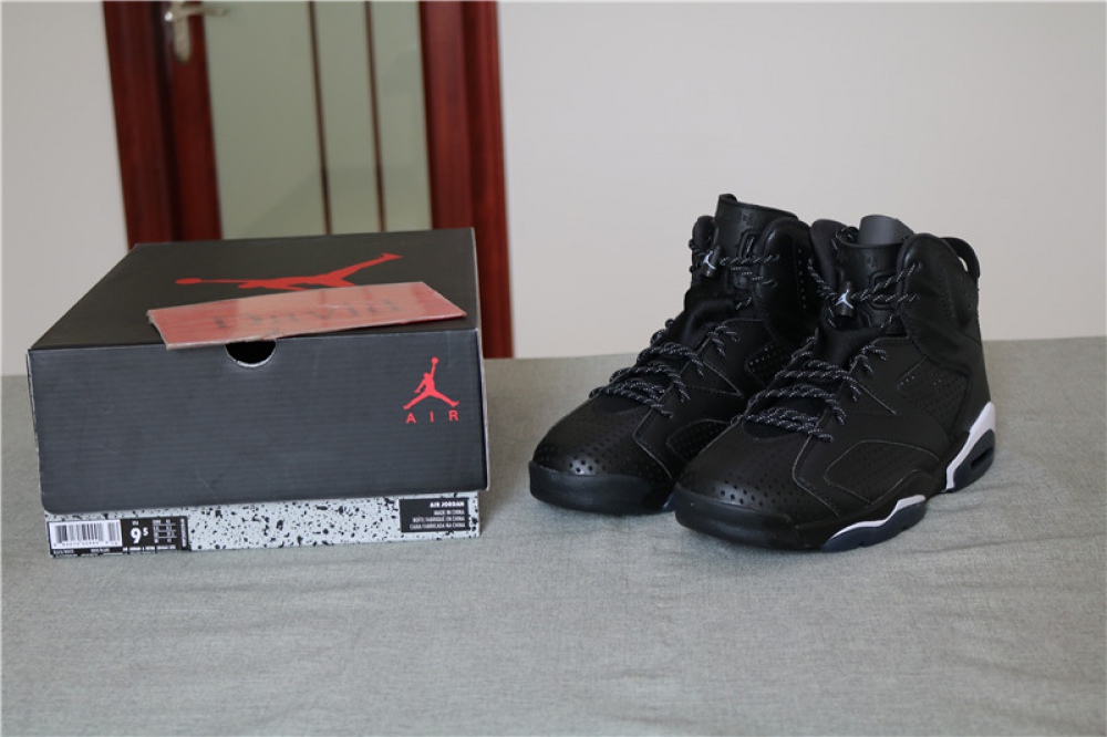 Authentic Air Jordan 6 Black Cat Aj6 3m
