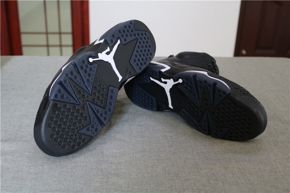 Authentic Air Jordan 6 Black Cat Aj6 3m
