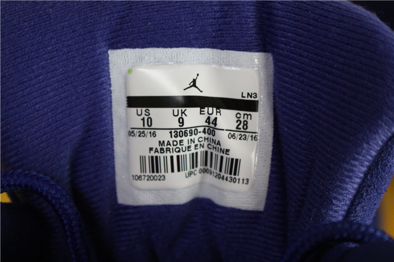 Authentic Air Jordan 12 Blue Suede