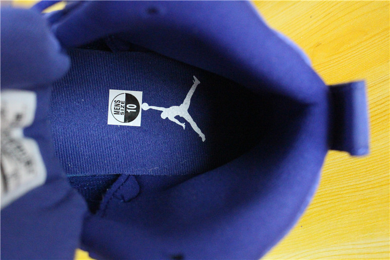 Authentic Air Jordan 12 Blue Suede