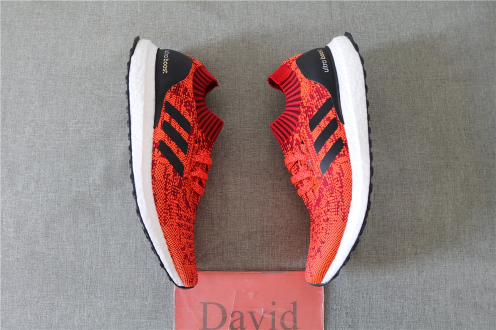 Limited Real Adidas Uncaged Ultra Boost Olympic Edition Red 3 Stripes