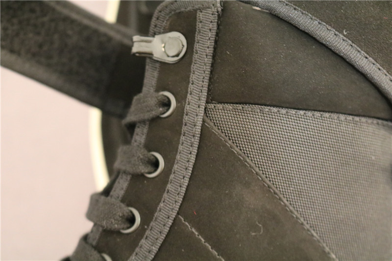 Authentic Exclusive Fear Of God Military Sneaker Boots Black White Real Leather Fog