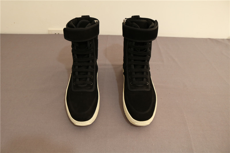 Authentic Exclusive Fear Of God Military Sneaker Boots Black White Real Leather Fog