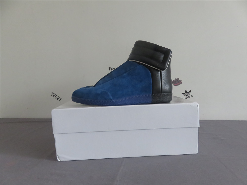 Super Max Perfect Maison Margiela Nubuck Leather Blue 2018