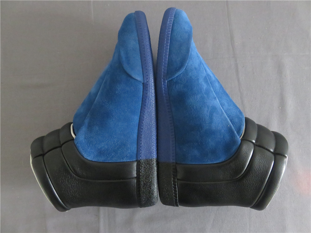 Super Max Perfect Maison Margiela Nubuck Leather Blue 2018