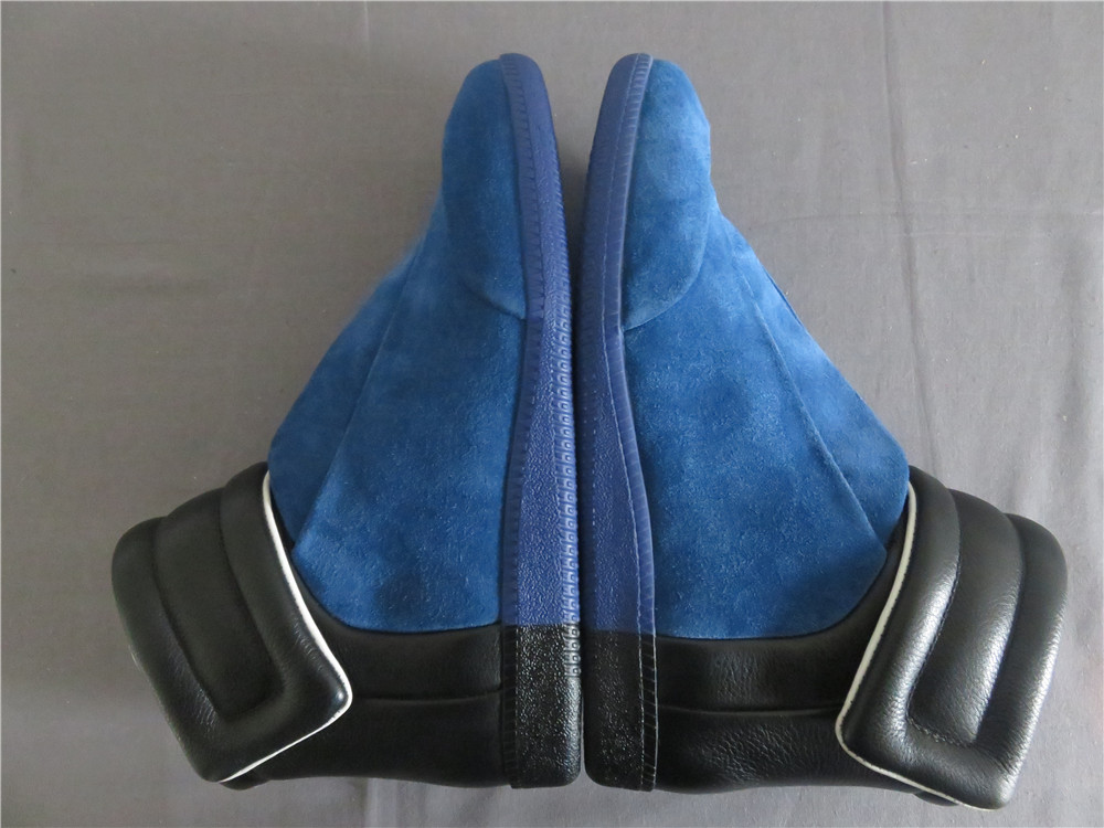 Super Max Perfect Maison Margiela Nubuck Leather Blue 2018