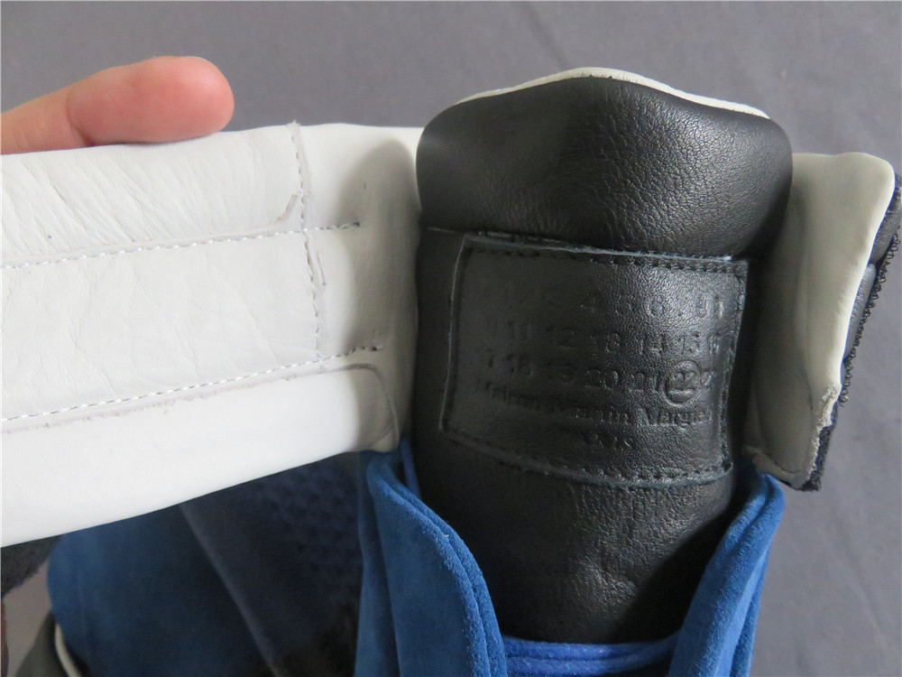 Super Max Perfect Maison Margiela Nubuck Leather Blue 2018