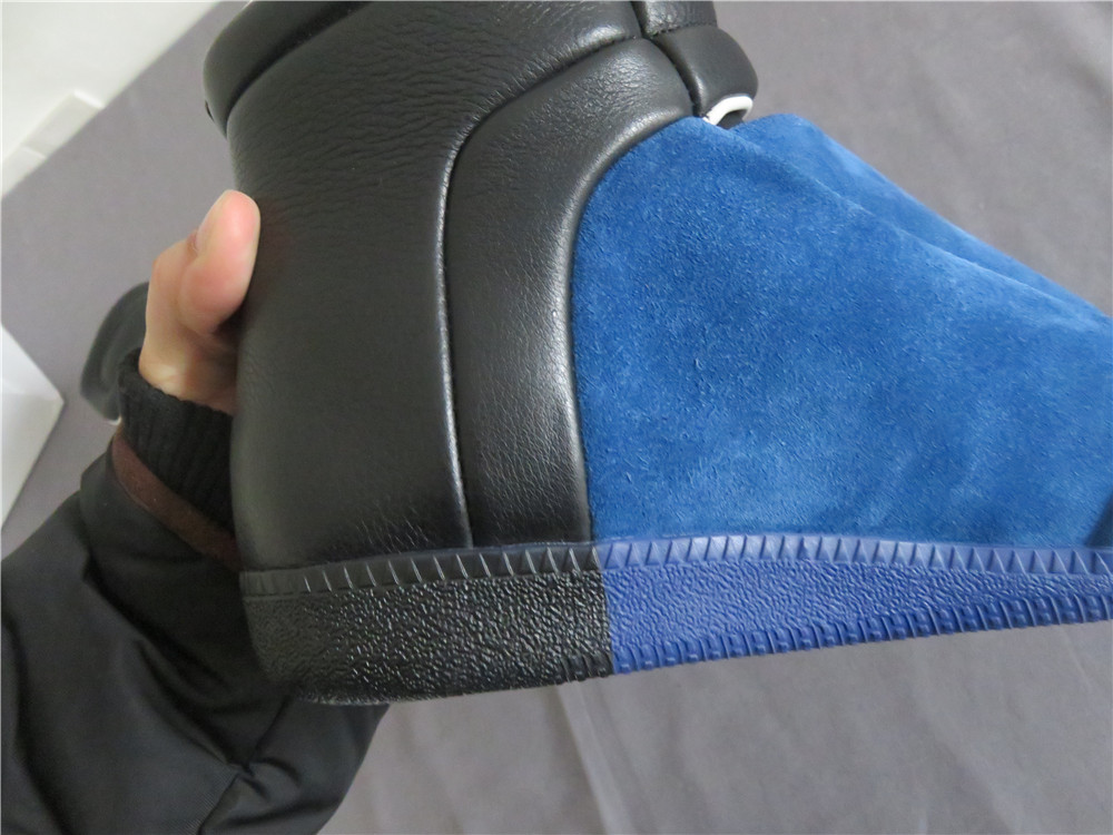 Super Max Perfect Maison Margiela Nubuck Leather Blue 2018
