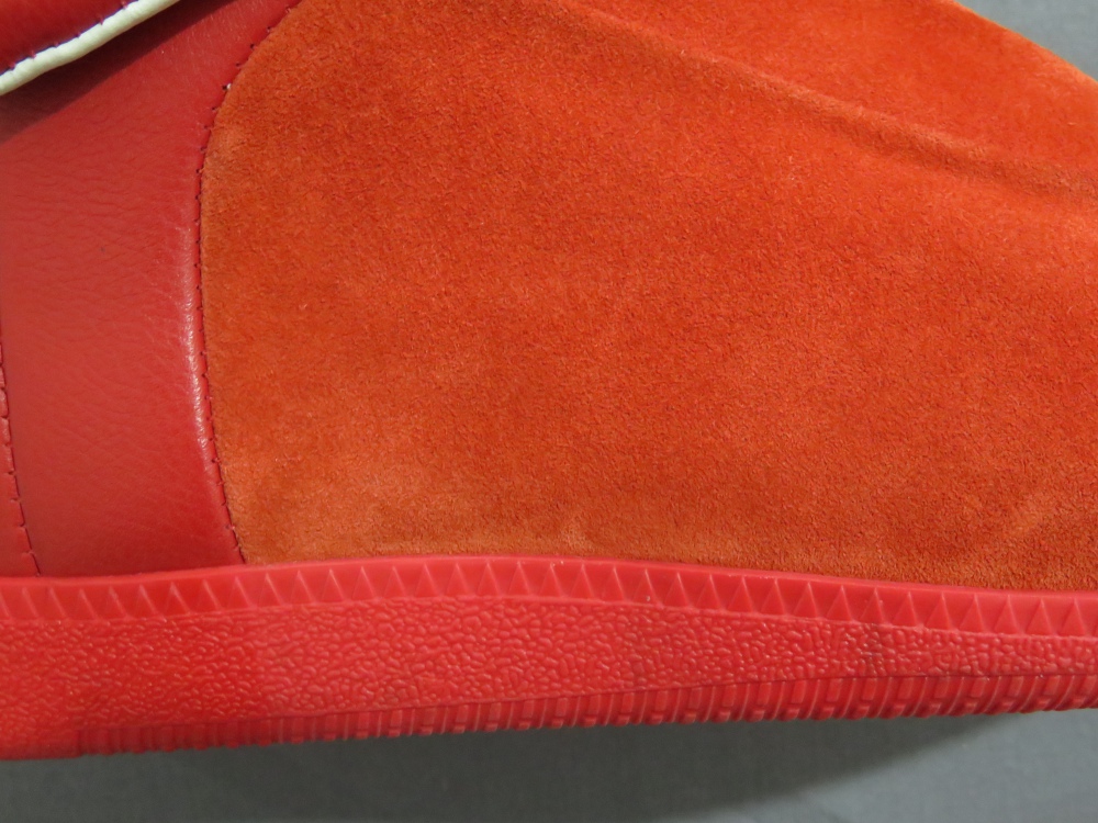 Super Max Perfect Maison Margiela Nubuck Leather Red 2018