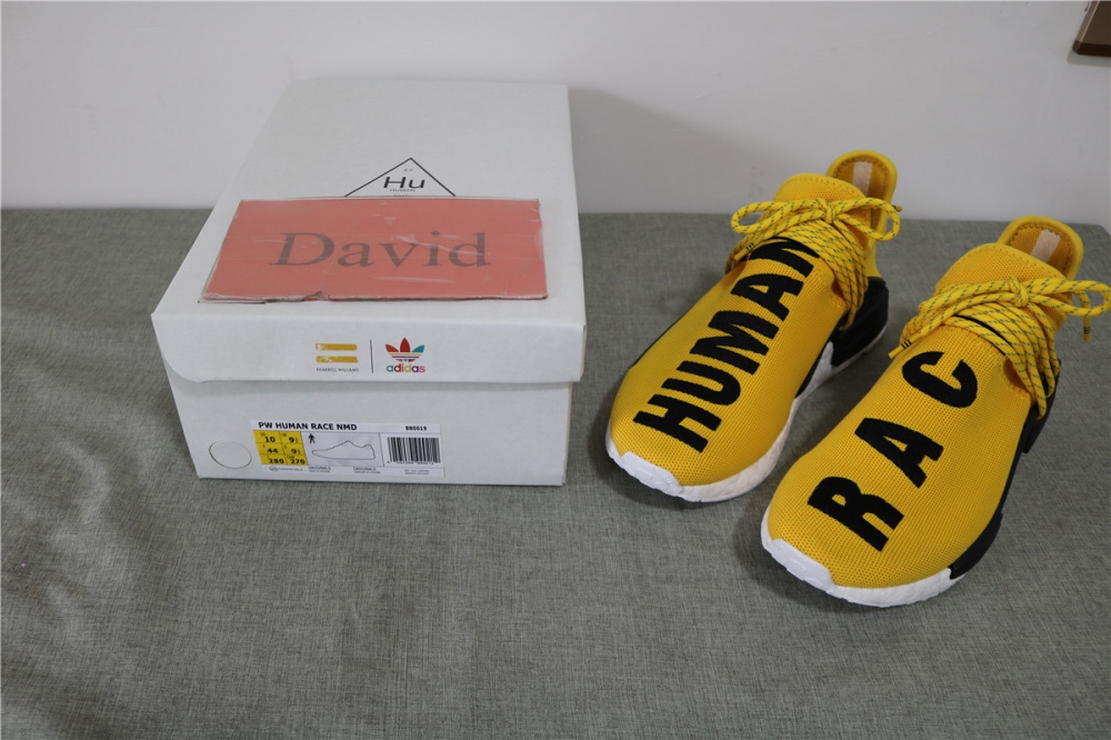 Pharrell X Adidas NMD Human Race Yellow