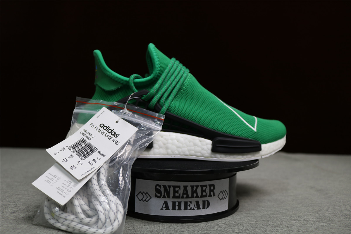 Pharrell X Adidas NMD Human Race Green