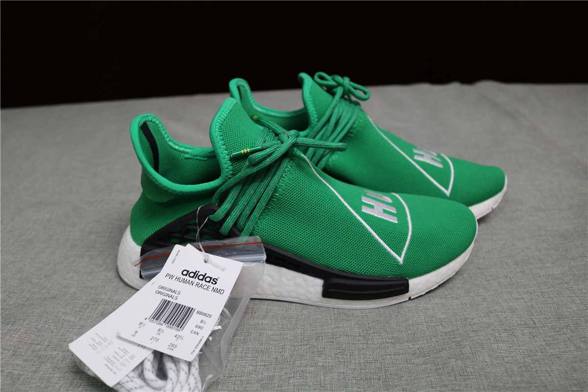 Pharrell X Adidas NMD Human Race Green