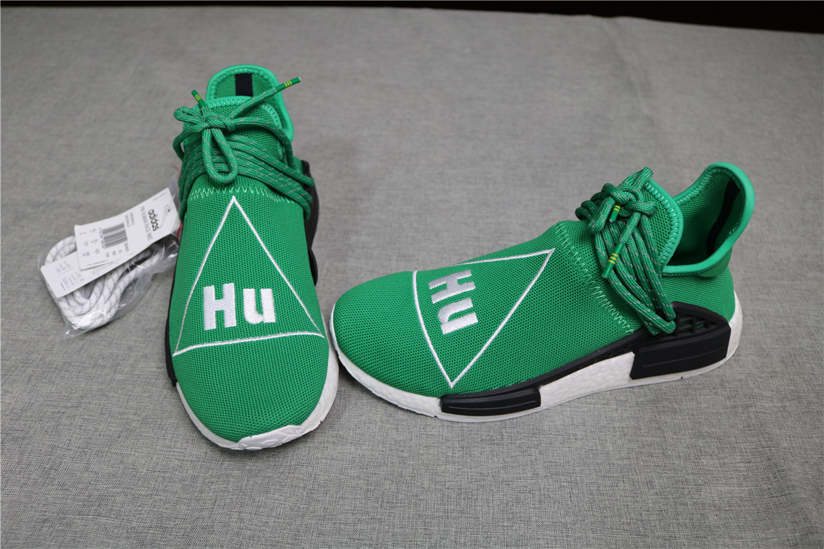 Pharrell X Adidas NMD Human Race Green