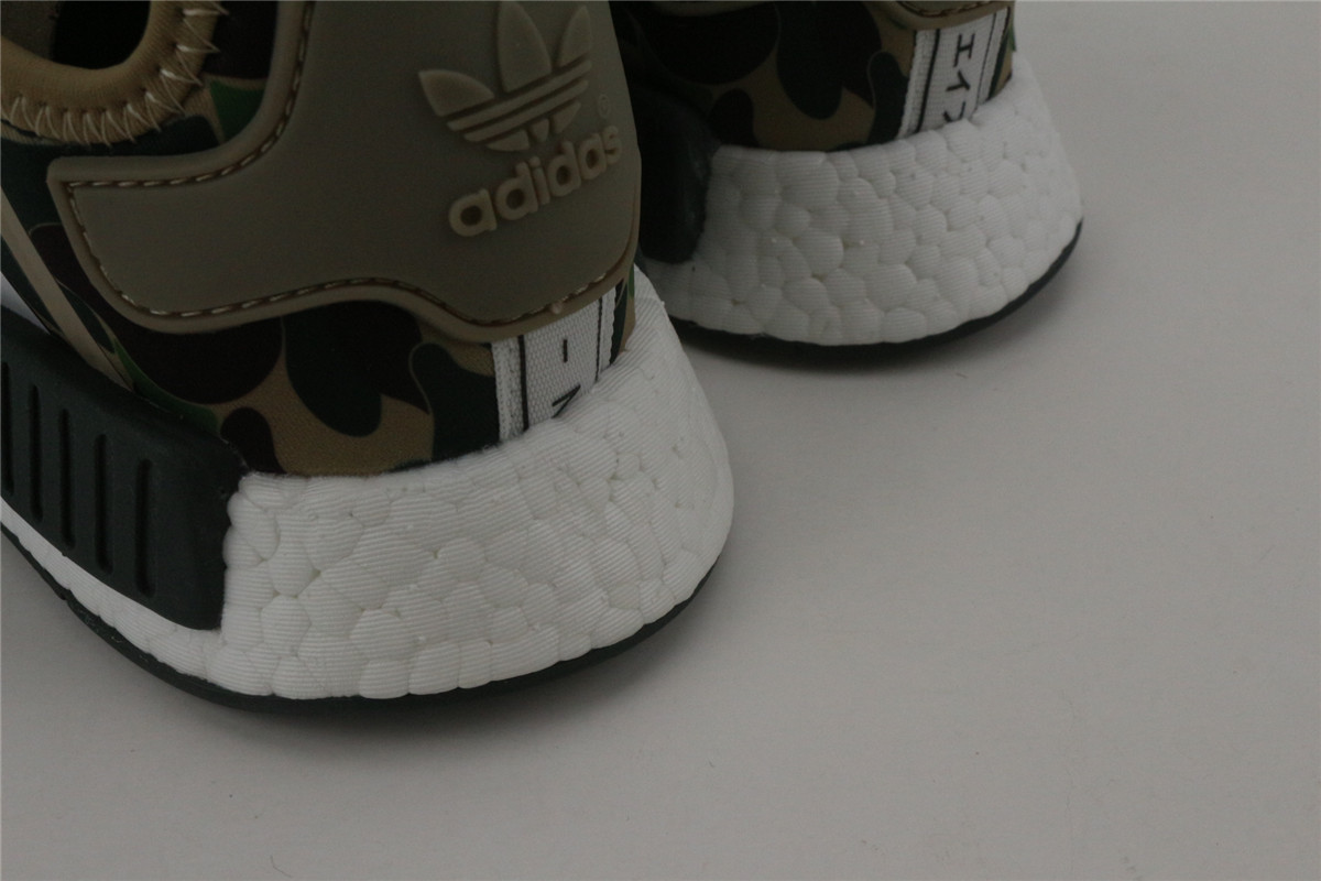 Updated Adidas Nmd_r1 Bape - Ba7326