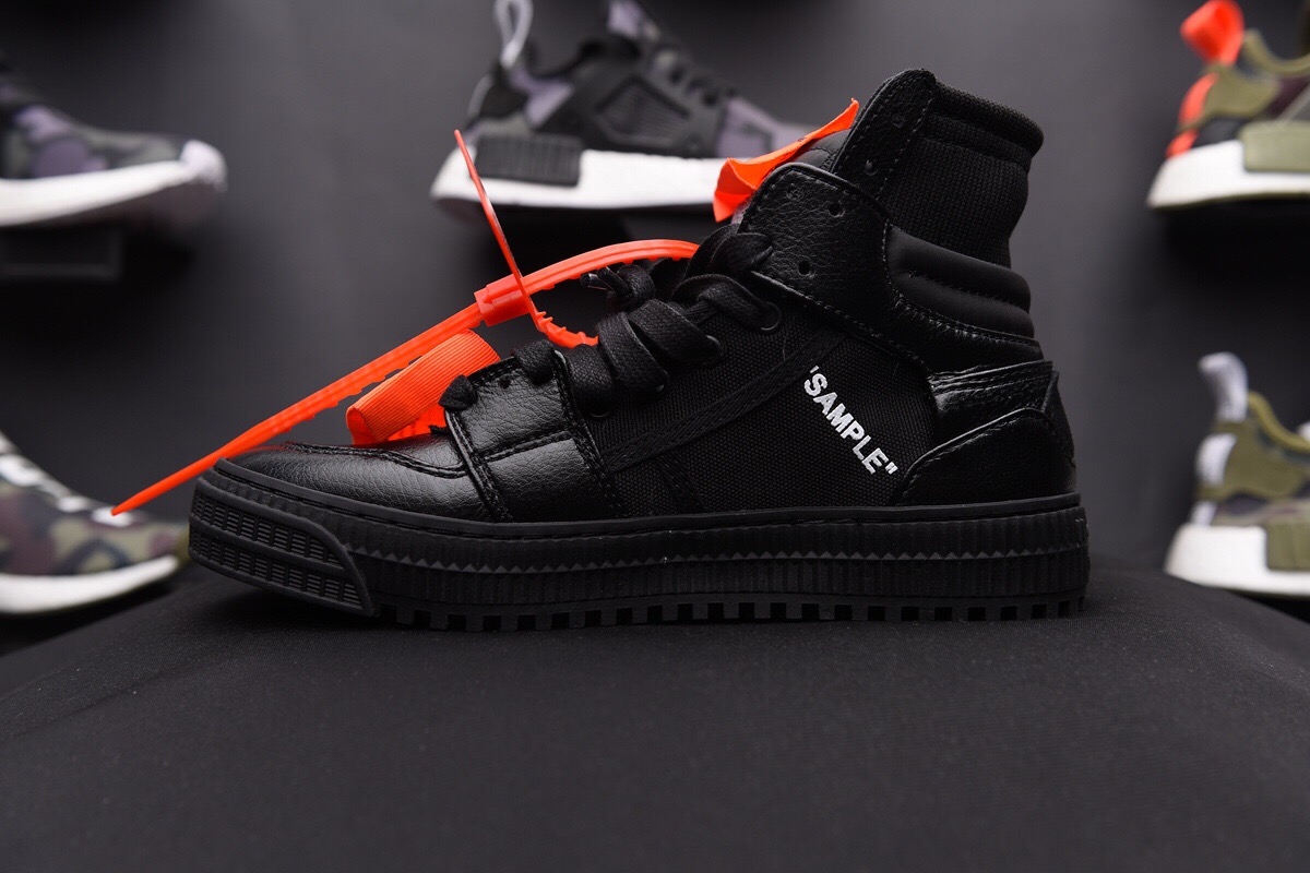 Off-white C/O Virgil Abloh 18ss Low 3.0 Black