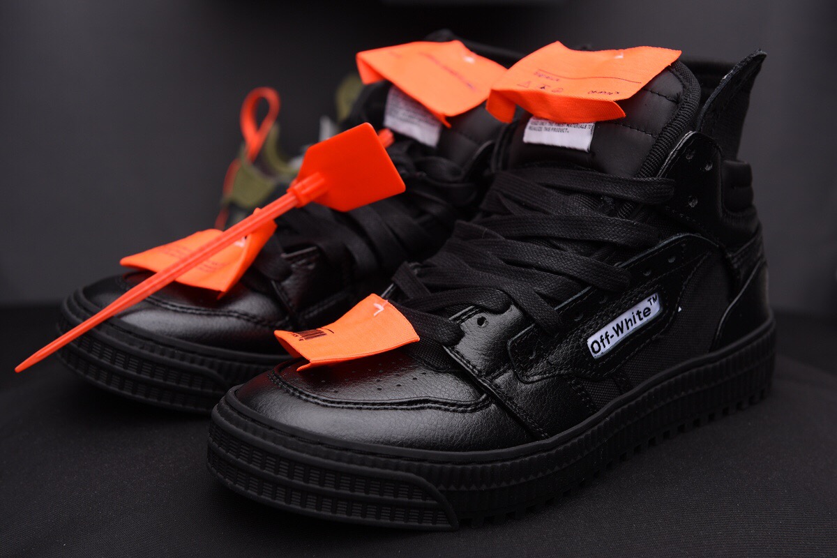 Off-white C/O Virgil Abloh 18ss Low 3.0 Black