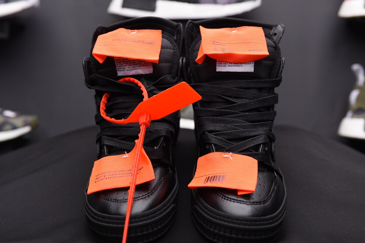 Off-white C/O Virgil Abloh 18ss Low 3.0 Black