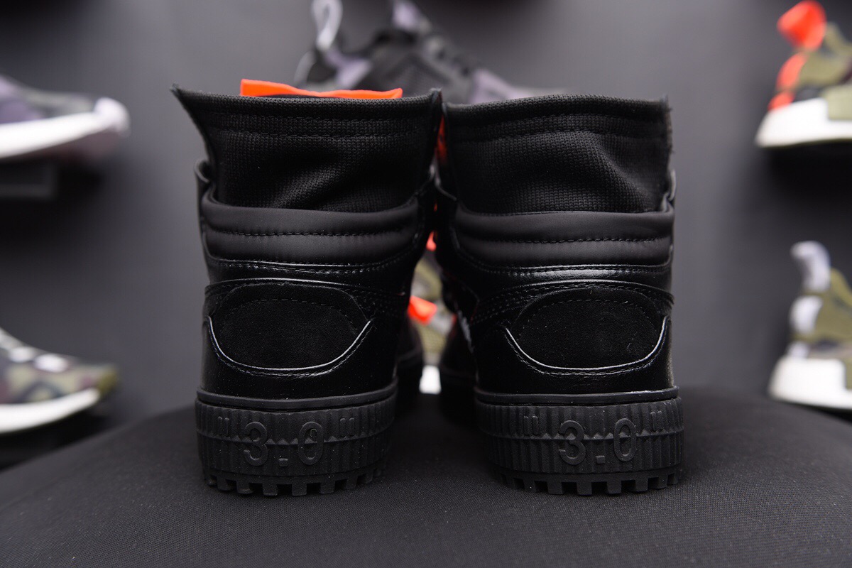 Off-white C/O Virgil Abloh 18ss Low 3.0 Black
