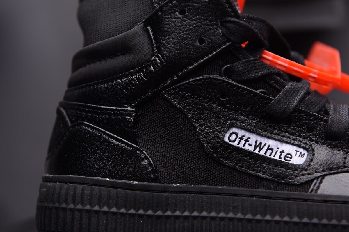 Off-white C/O Virgil Abloh 18ss Low 3.0 Black