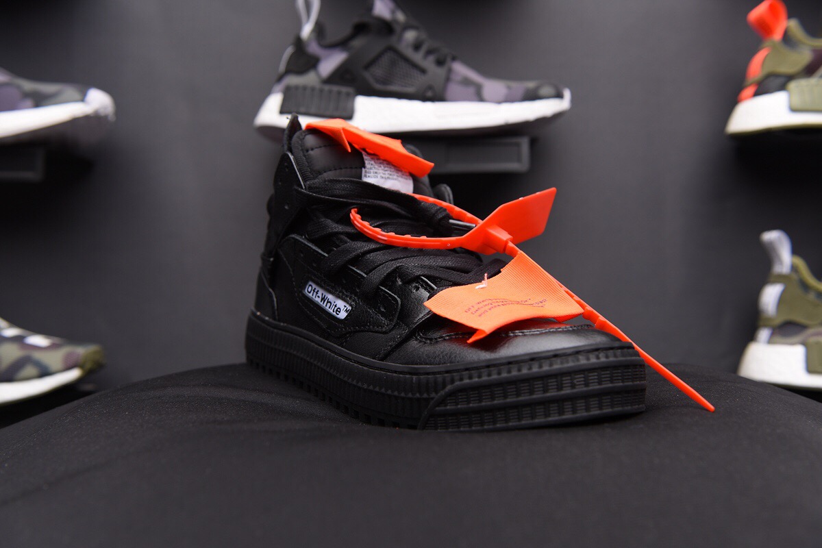 Off-white C/O Virgil Abloh 18ss Low 3.0 Black