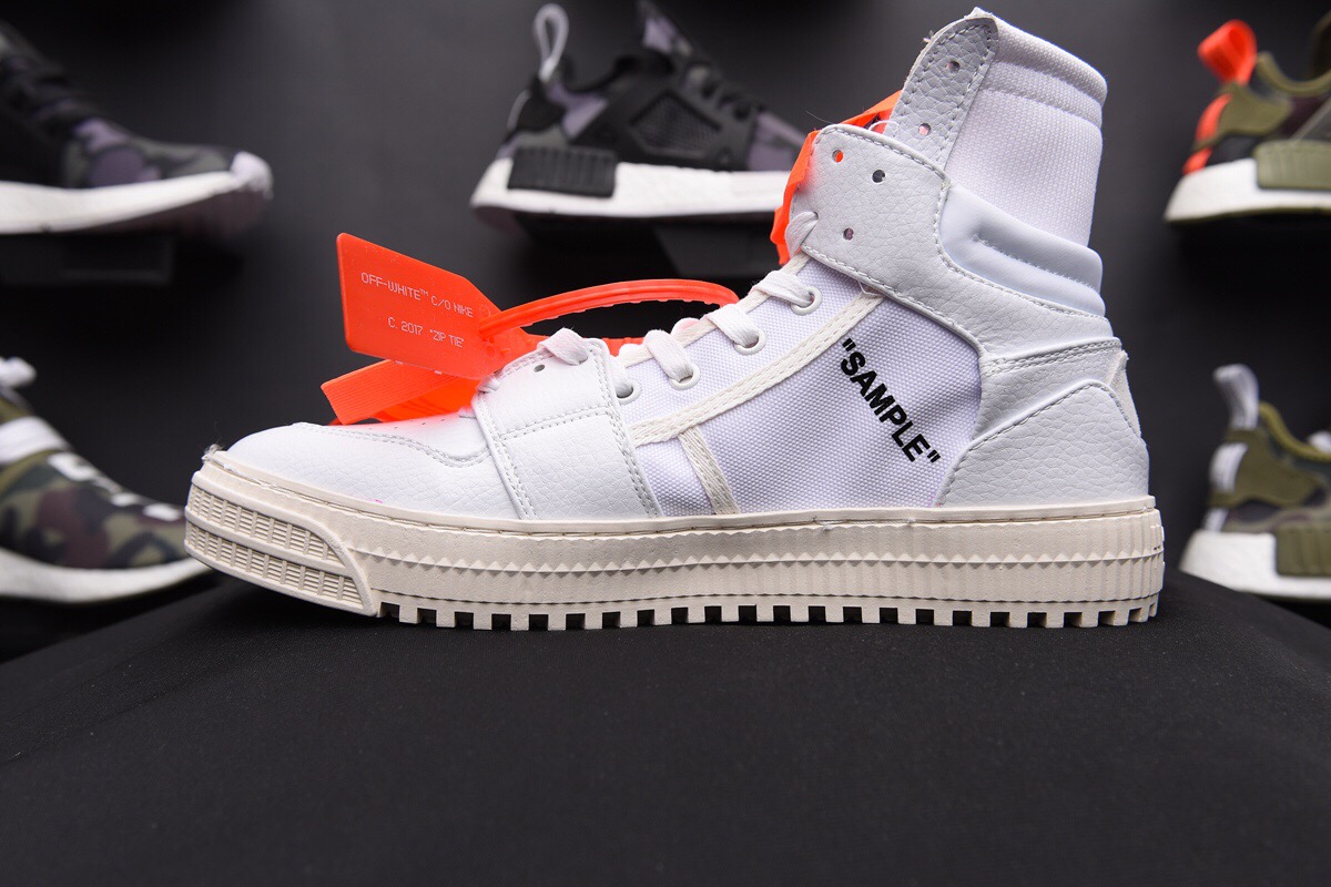 Off-white C/O Virgil Abloh 18ss Low 3.0 White