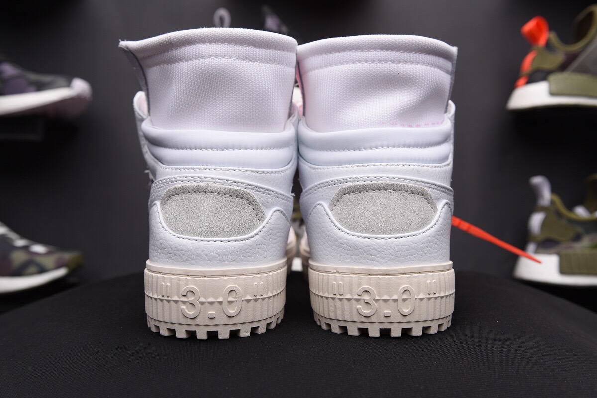 Off-white C/O Virgil Abloh 18ss Low 3.0 White