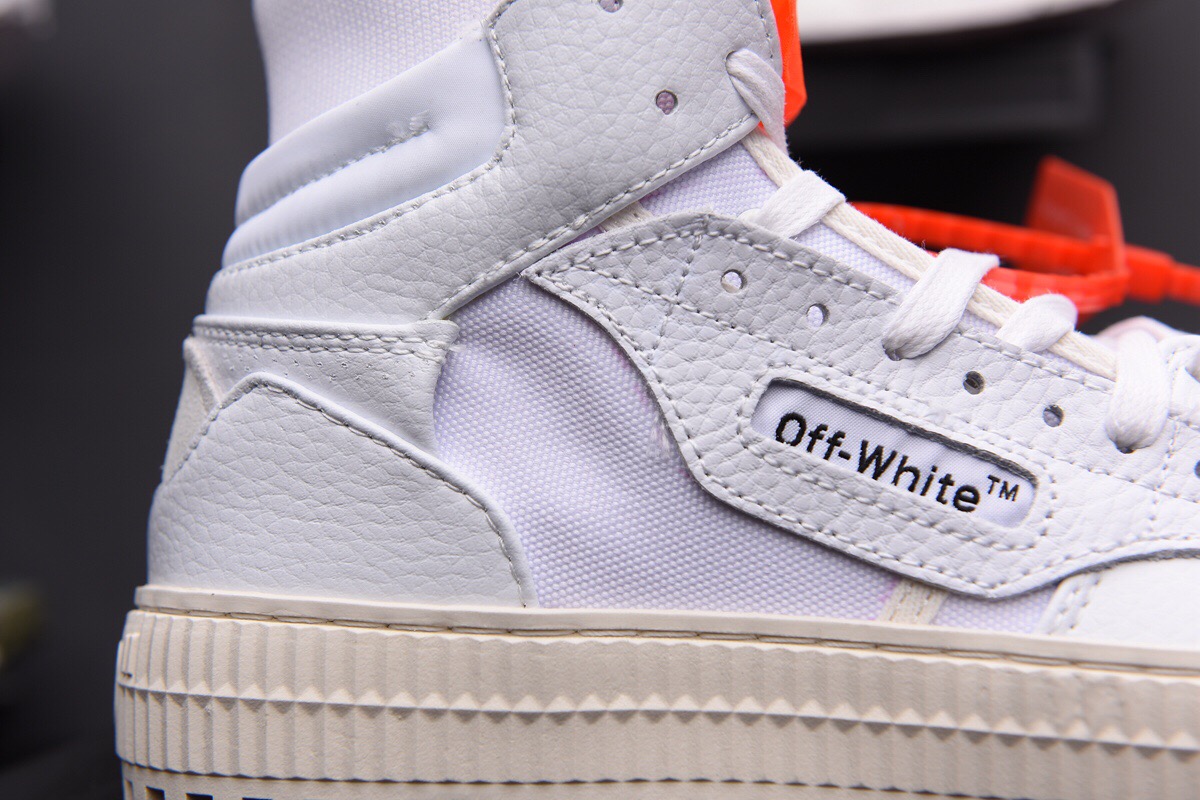Off-white C/O Virgil Abloh 18ss Low 3.0 White