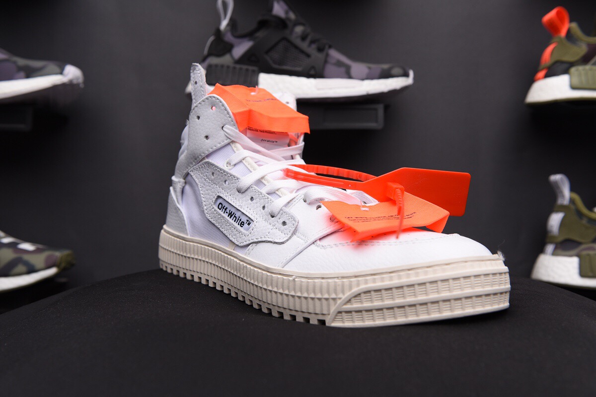 Off-white C/O Virgil Abloh 18ss Low 3.0 White