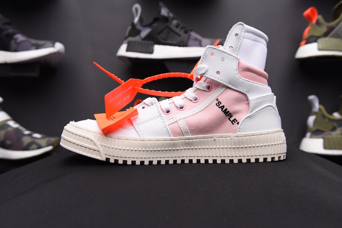 Off-white C/O Virgil Abloh 18ss Low 3.0 Pink