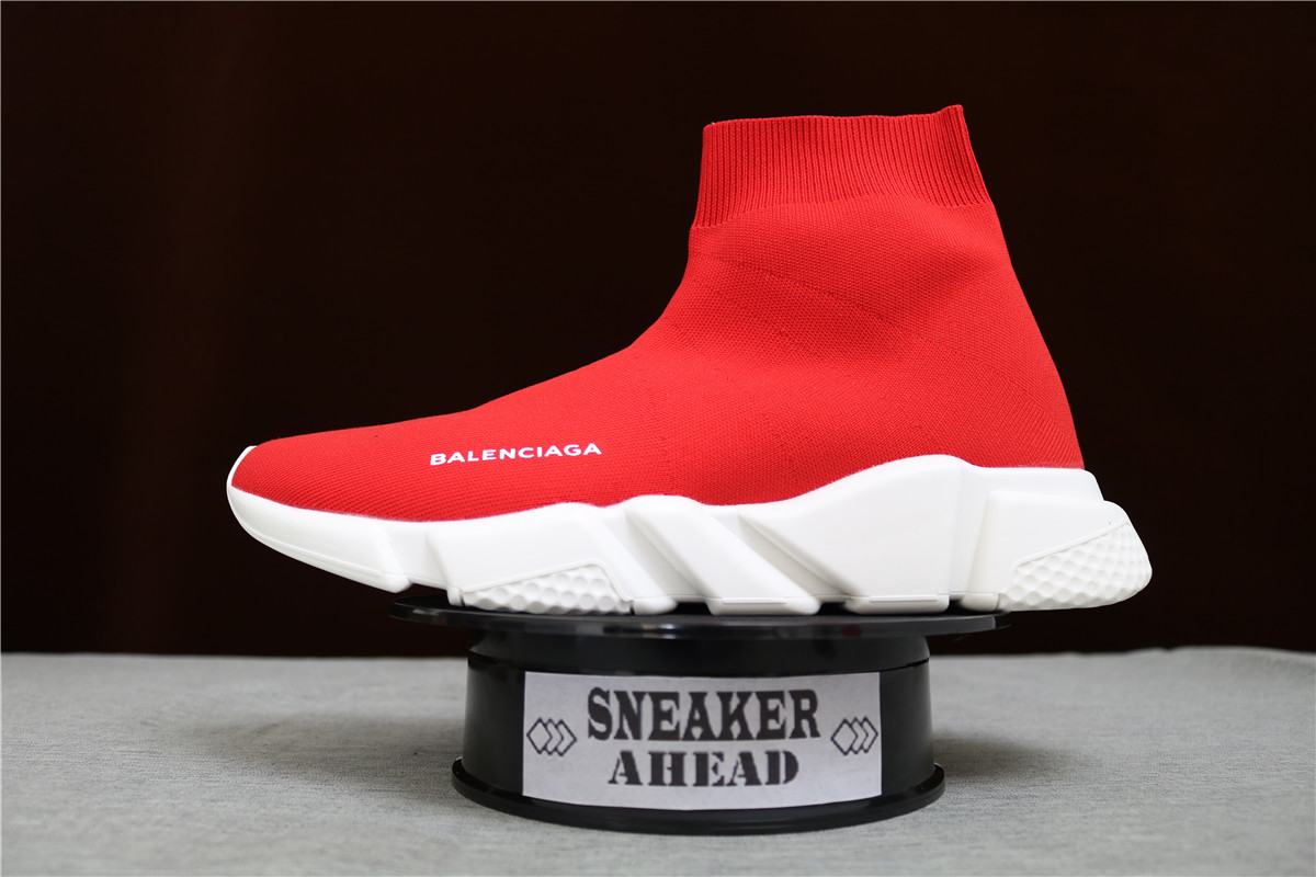 Balenciaga Speed Sock Red