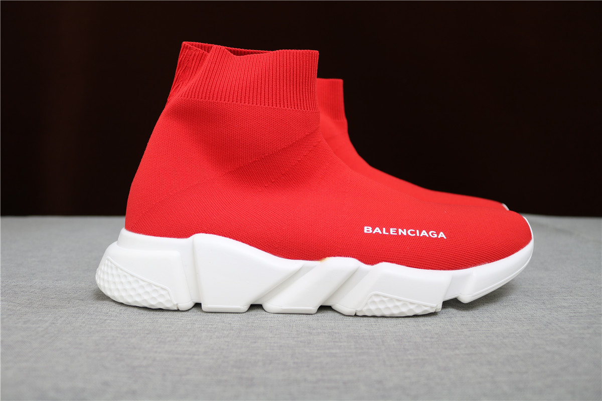 Balenciaga Speed Sock Red