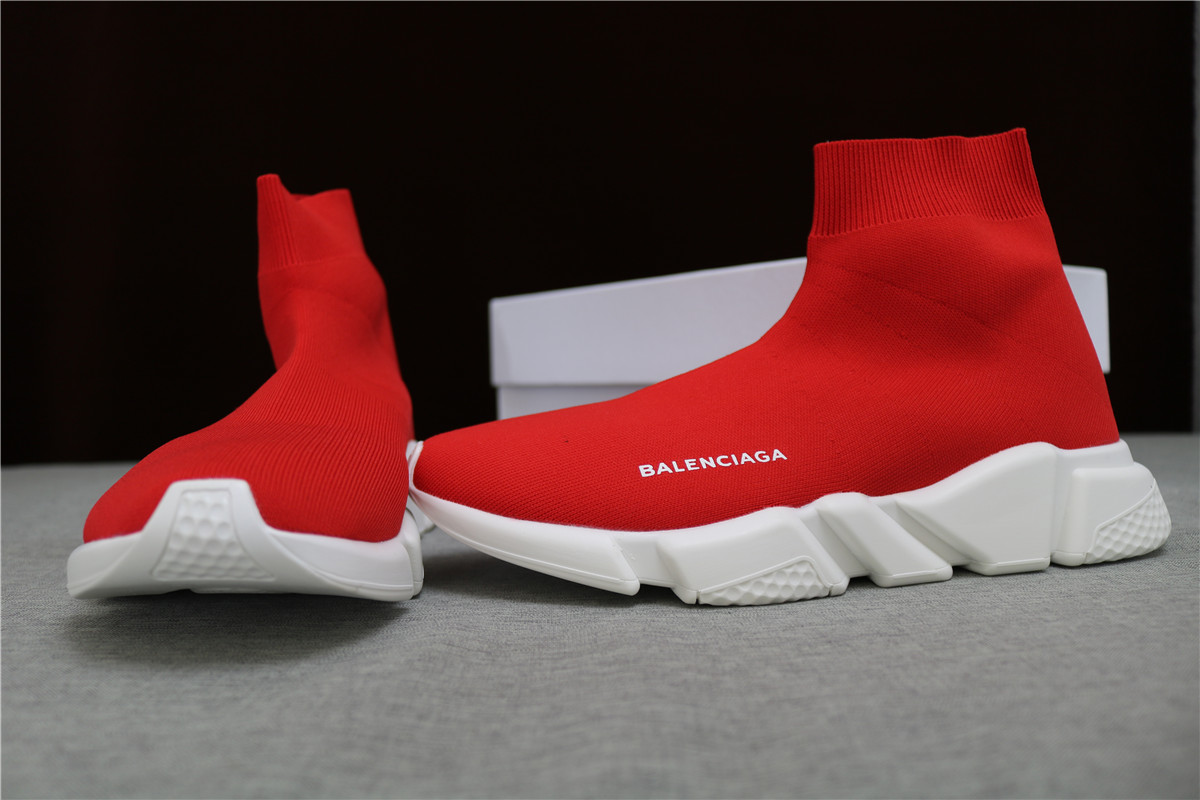 Balenciaga Speed Sock Red