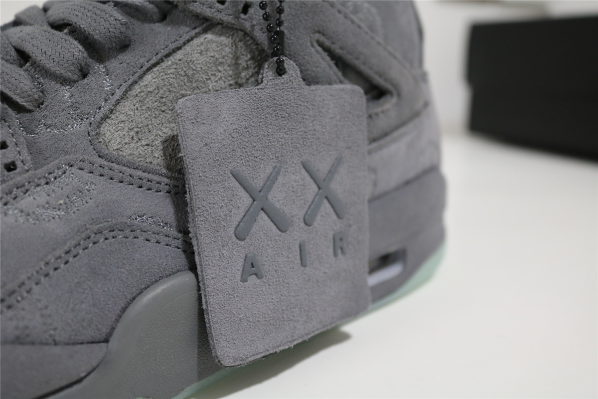 Nike Kaws X Air Jordan 4 Cool Grey