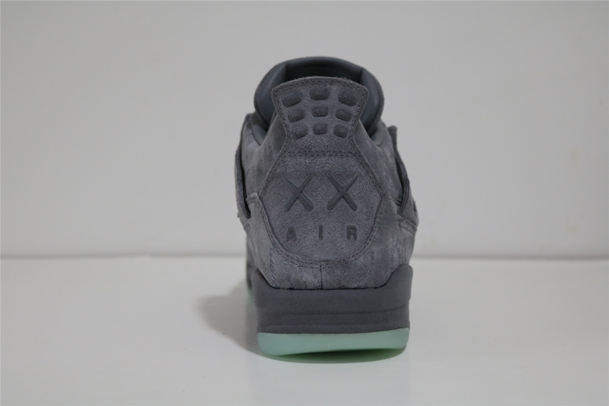 Nike Kaws X Air Jordan 4 Cool Grey