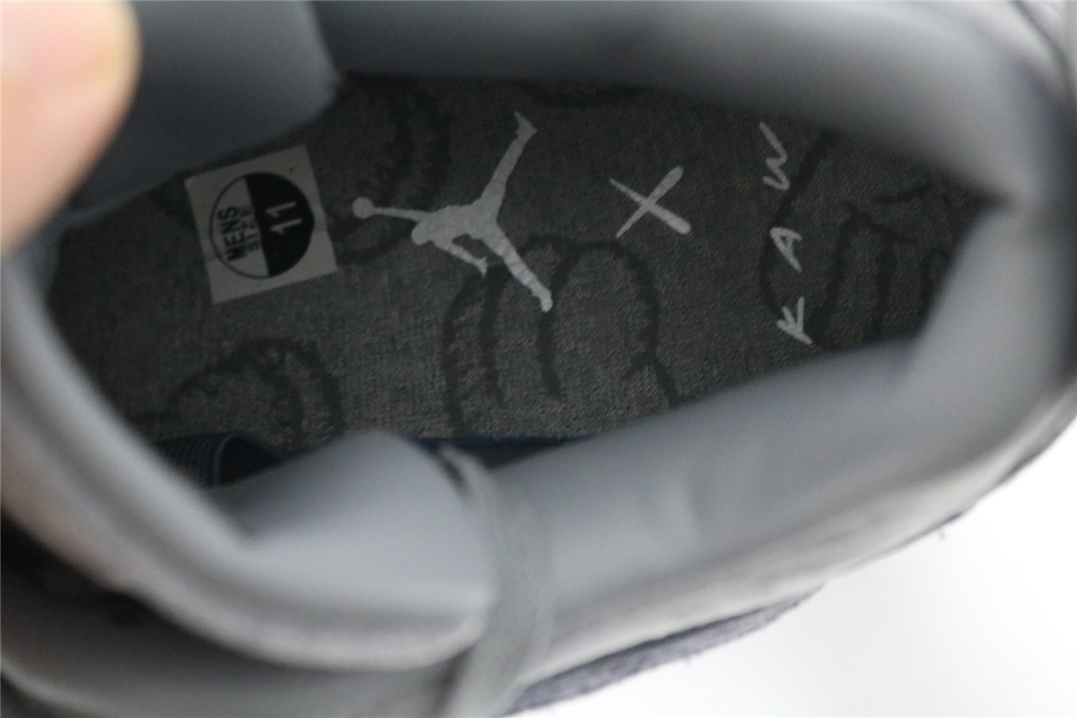 Nike Kaws X Air Jordan 4 Cool Grey