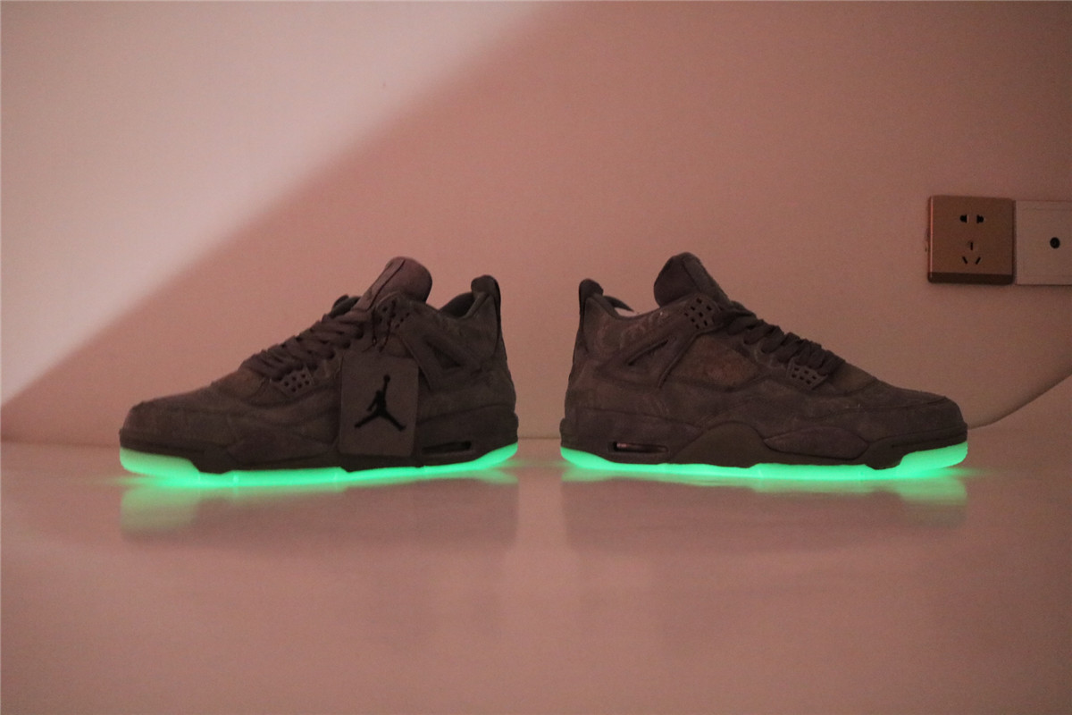 Nike Kaws X Air Jordan 4 Cool Grey