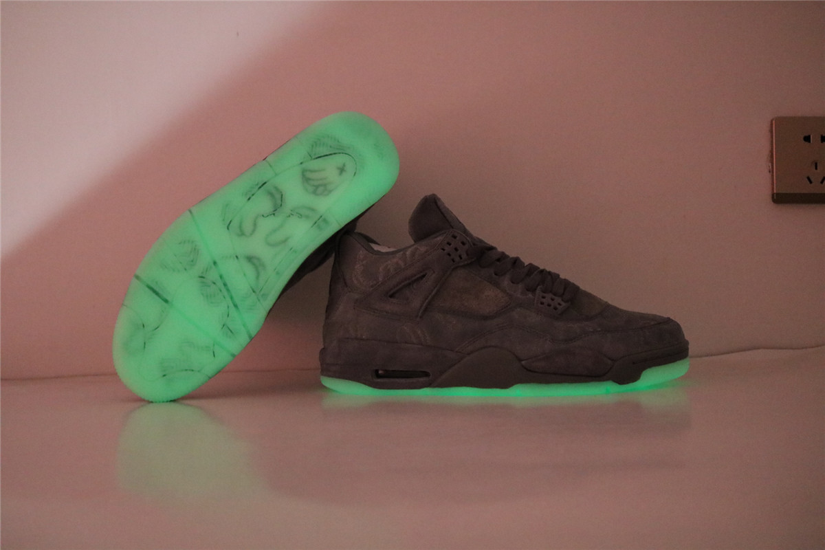 Nike Kaws X Air Jordan 4 Cool Grey