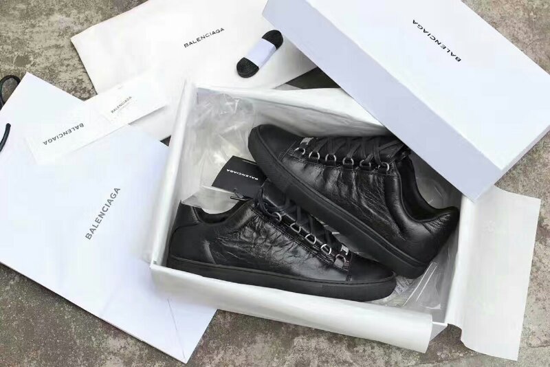 Super Perfect Blenciaga Arenas Low New Black