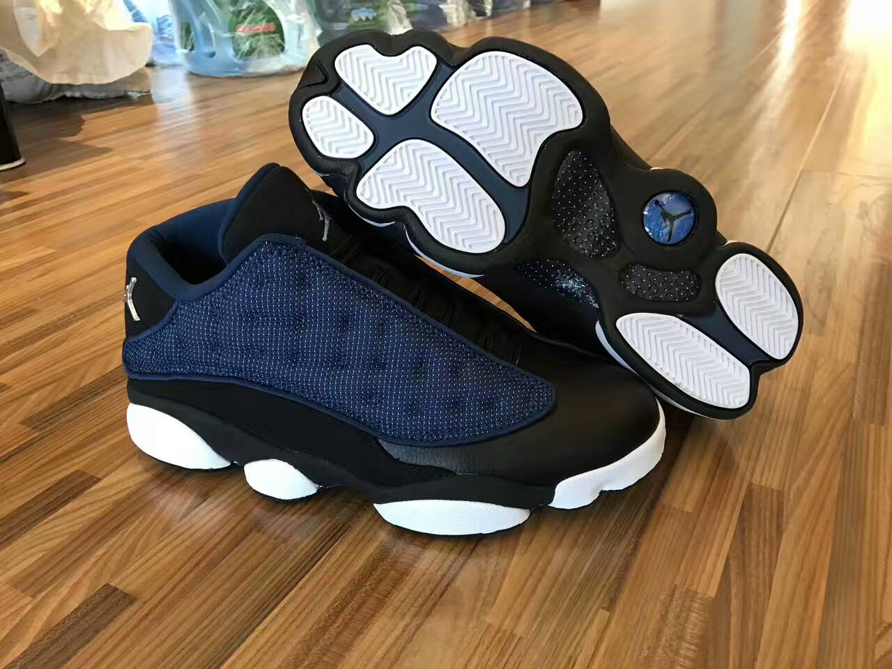 Authentic Air Jordan 13 Low Navy Aj13